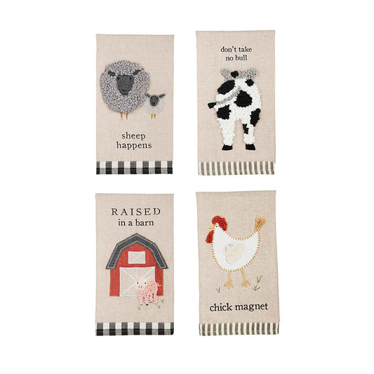 Animal Towels- mudpie