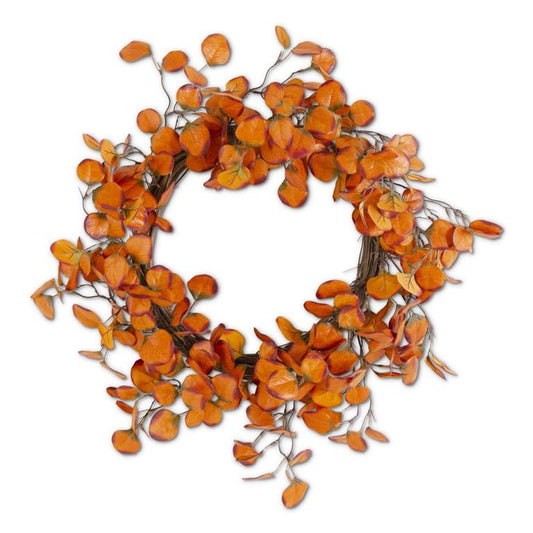 Orange or Yellow Gumdrop Eucalyptus Wreath