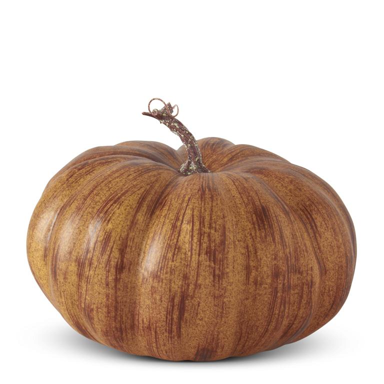 Brown speckled pumpkin