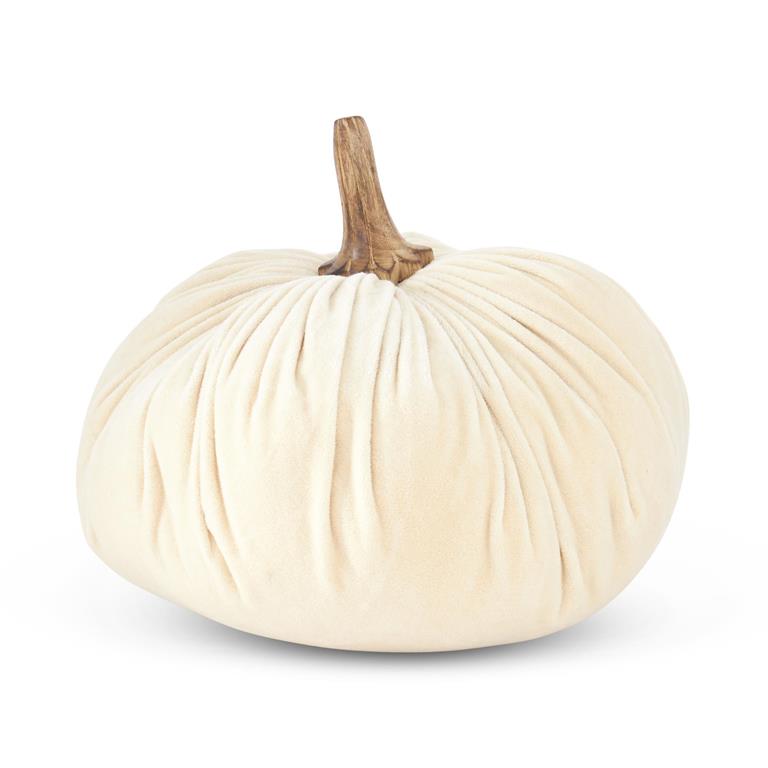 Velvet Fuched Center Pumpkin