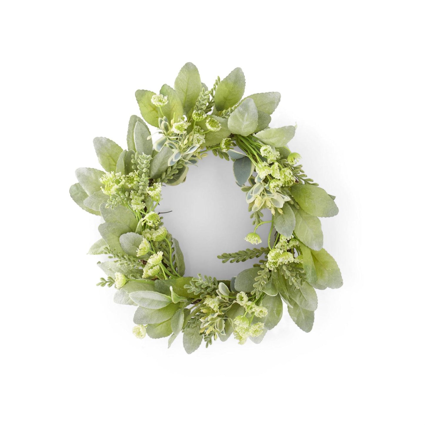 Mixed Foliage Candle Ring