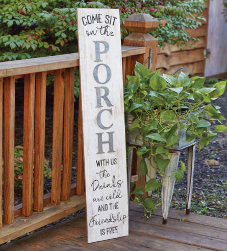 Come Sit Porch Sign