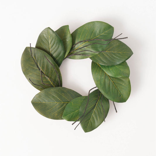 Magnolia Leaf Ring Wreath