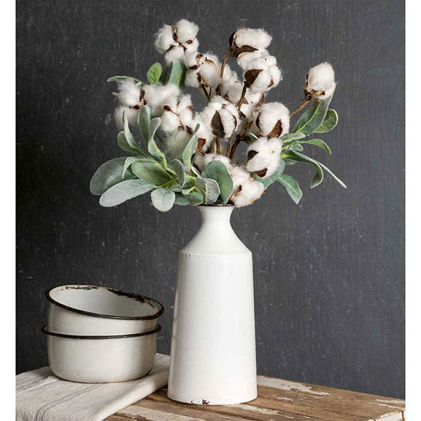 Milk bottle vase