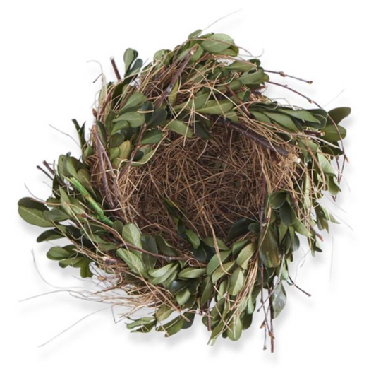 Boxwood & Grass Nest