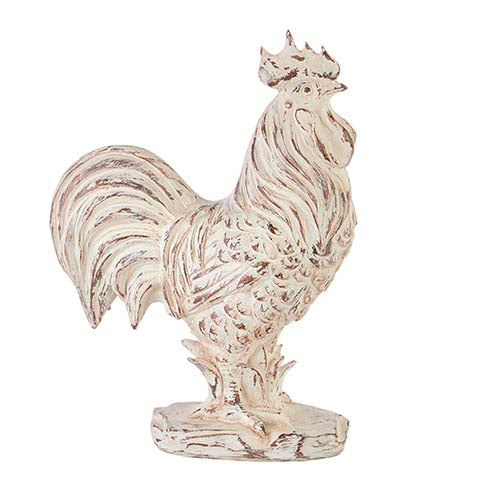 Whitewashed Rooster